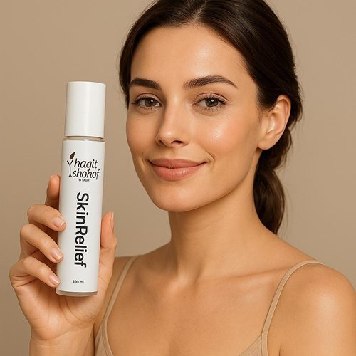 SkinRelief קרם טיפולי לעור מכיל חומצה היאלרונית ומגוון רכיבים צמחיים